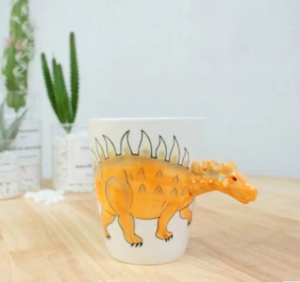 Dinosaur ceramic mug