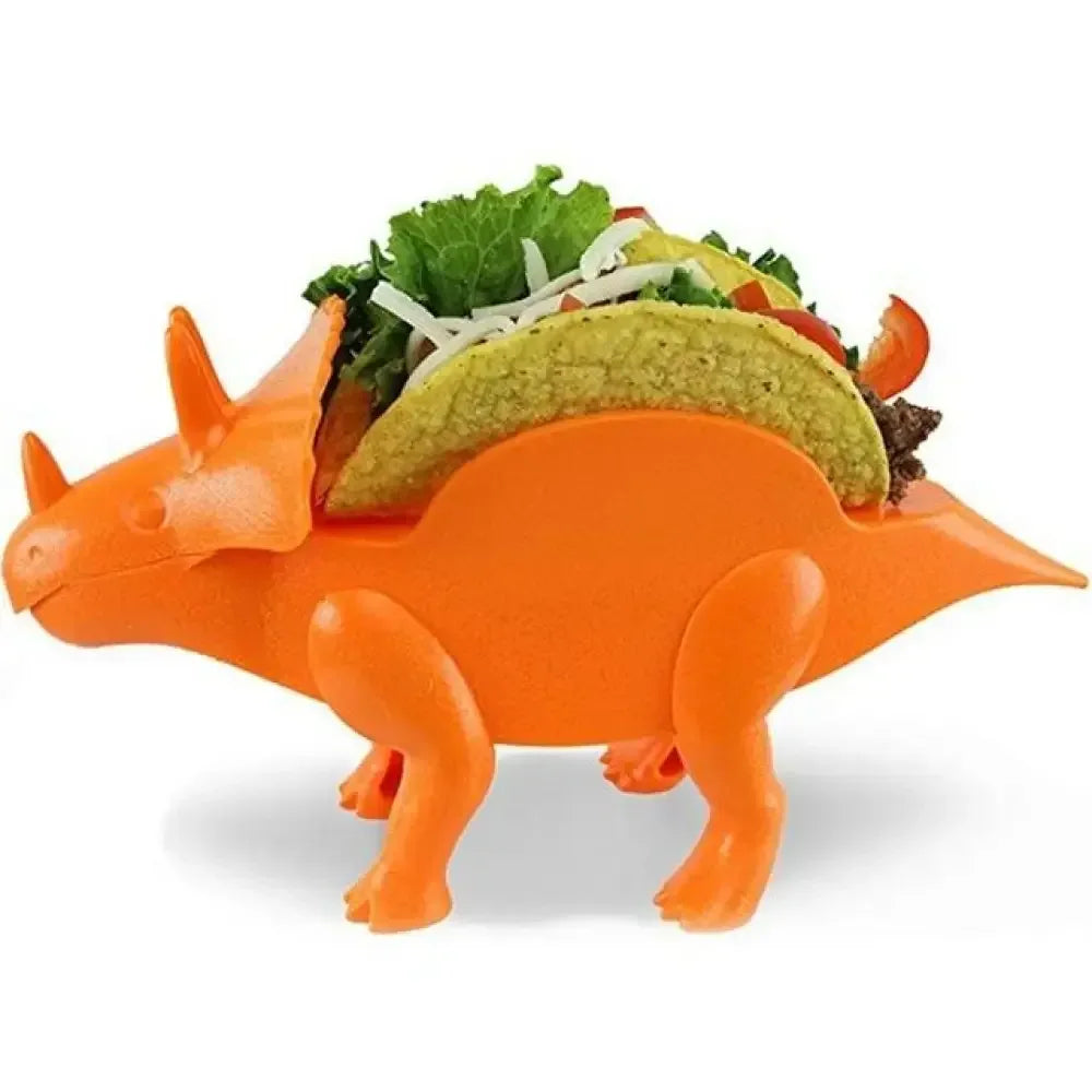 Dinosaur Taco Holder - Orange