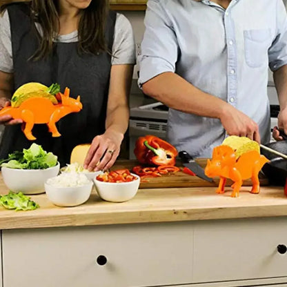 Dinosaur Taco Holder - Orange