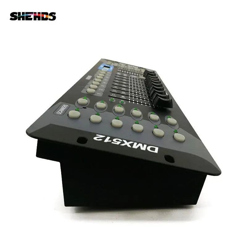 DMX 192 Channel Lighting Controller  Compact Console with Voice Activation & Scene Programming