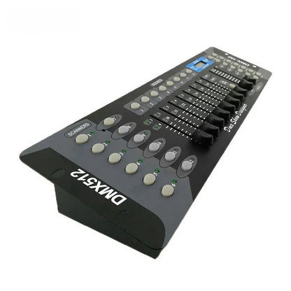 DMX 192 Channel Lighting Controller  Compact Console with Voice Activation & Scene Programming