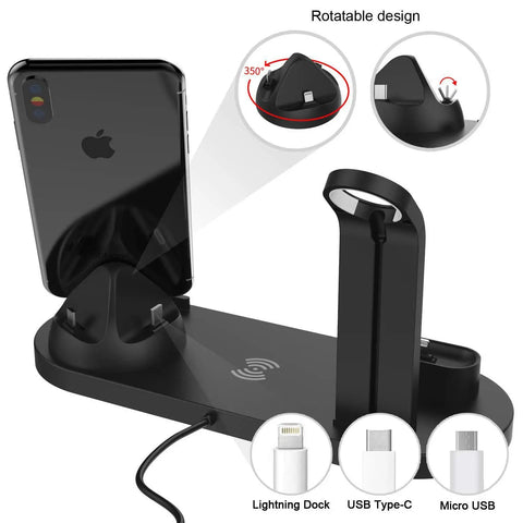 Wireless Smart Station Charging Dock