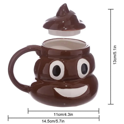 Doo-Doo Poop Emoji Mug - 