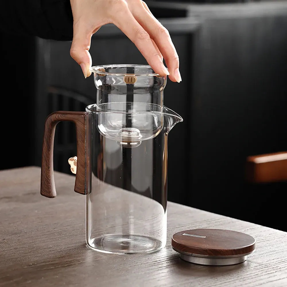 Glass Teapot Kettle Infuser with Magnetic Switch