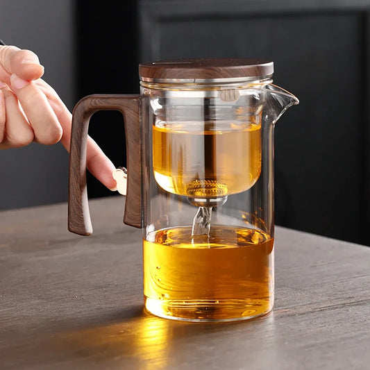 Glass Teapot Kettle Infuser with Magnetic Switch