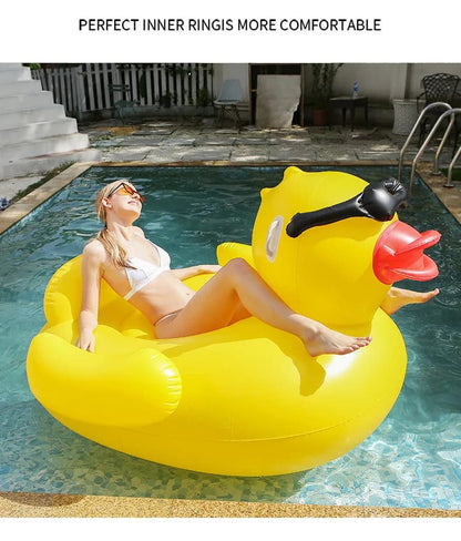 Giant Duck Inflatable Pool Float