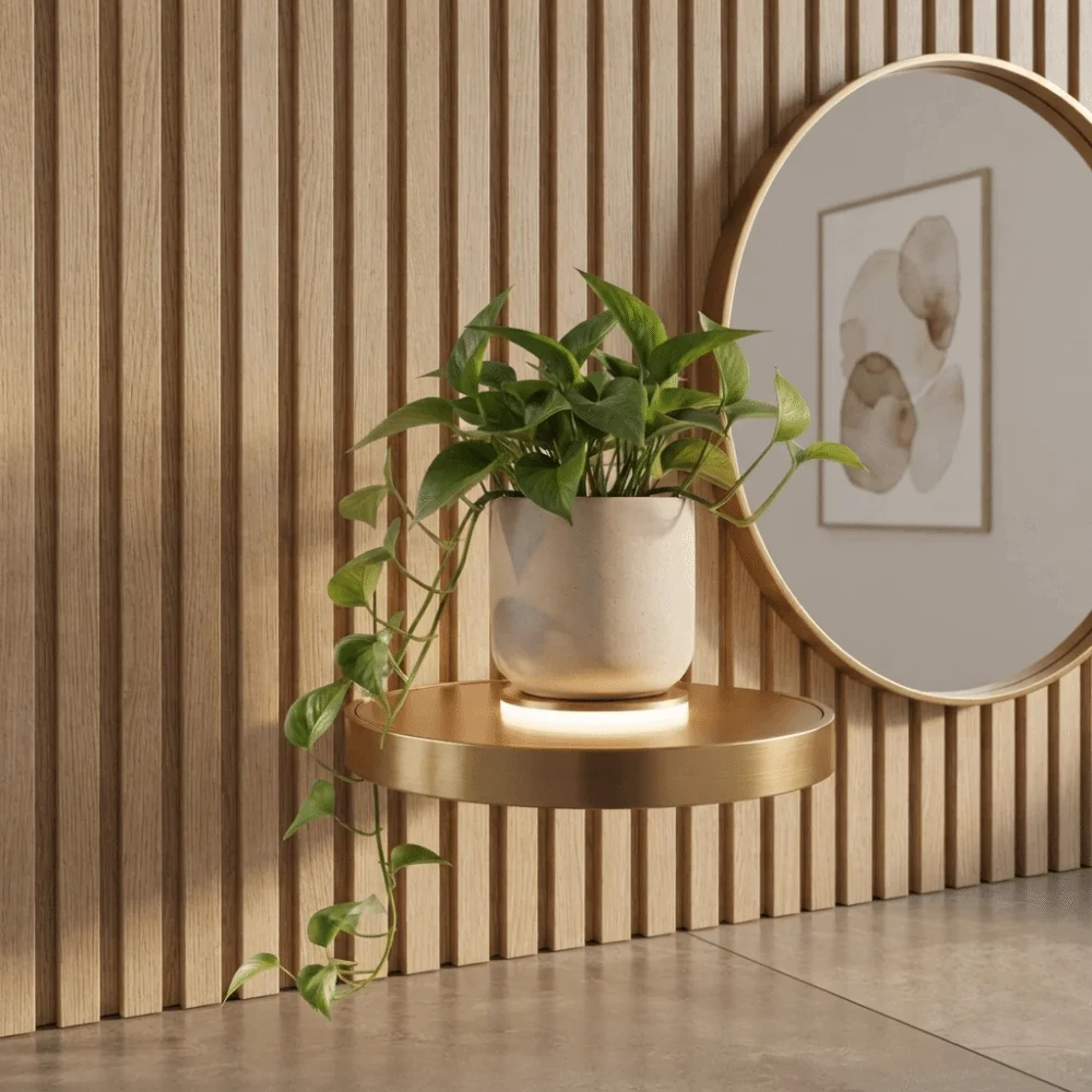 🔥Sale Ends Today - Floating Wall Shelf with Built in LED Light
