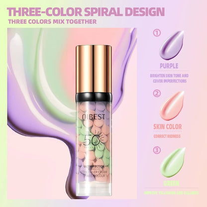 Tricolor Beauty Makeup Primer - Pack Of 2