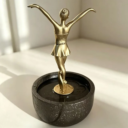 🔥Limited Time Deal - Ballet Dancer Tabletop Water Fountain