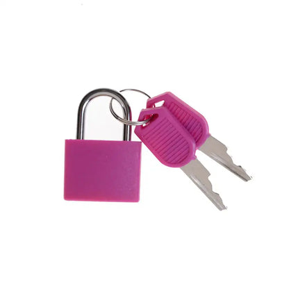 Travel Safe Padlock — Lightweight Keyed Lock for Luggage, Backpacks & Lockers