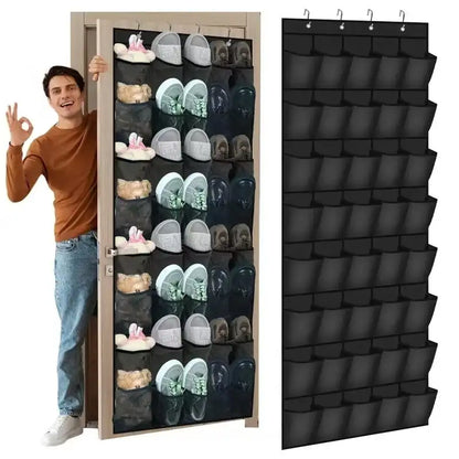Over The Door Shoe Rack Hanging Shoe Organizer