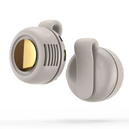 3-Speed Rechargeable Mini Whirlwind Clip-On Portable Fan