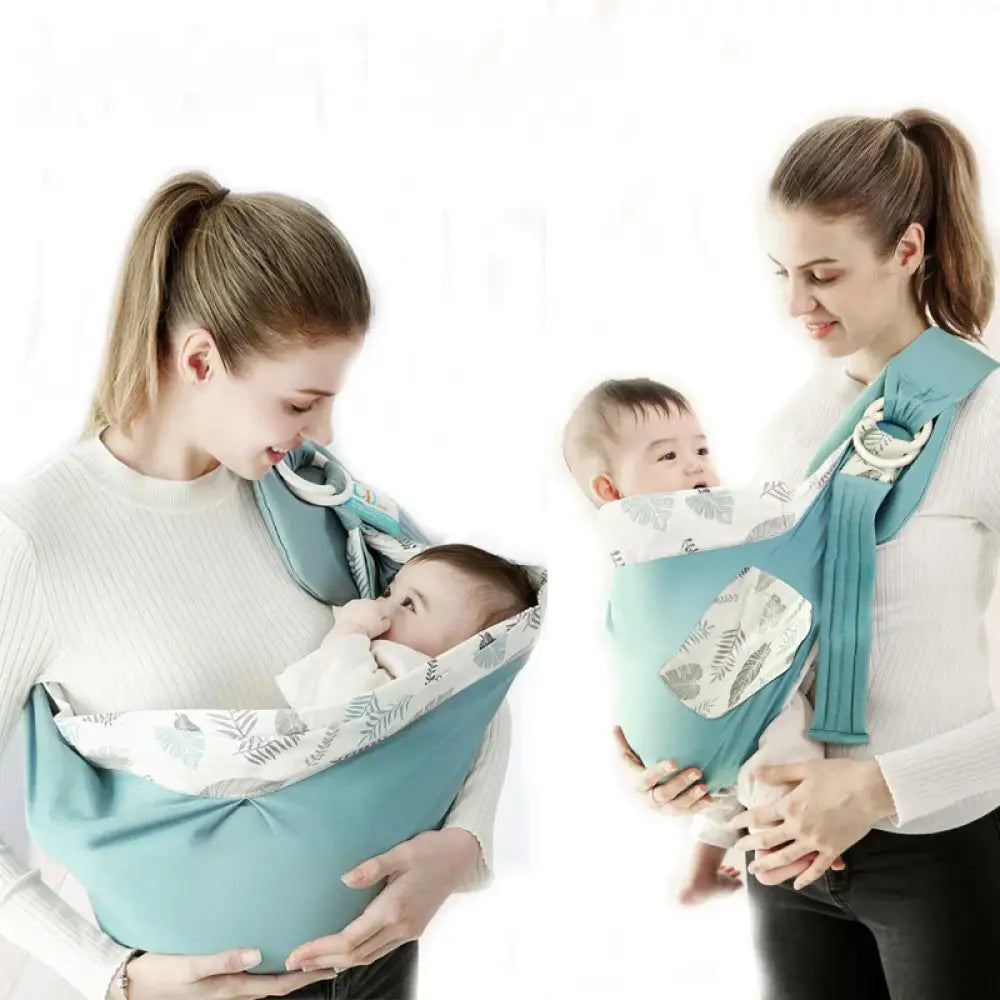 Dual-Use Baby Wrap Sling – Nursing Cover &amp; Infant Carrier