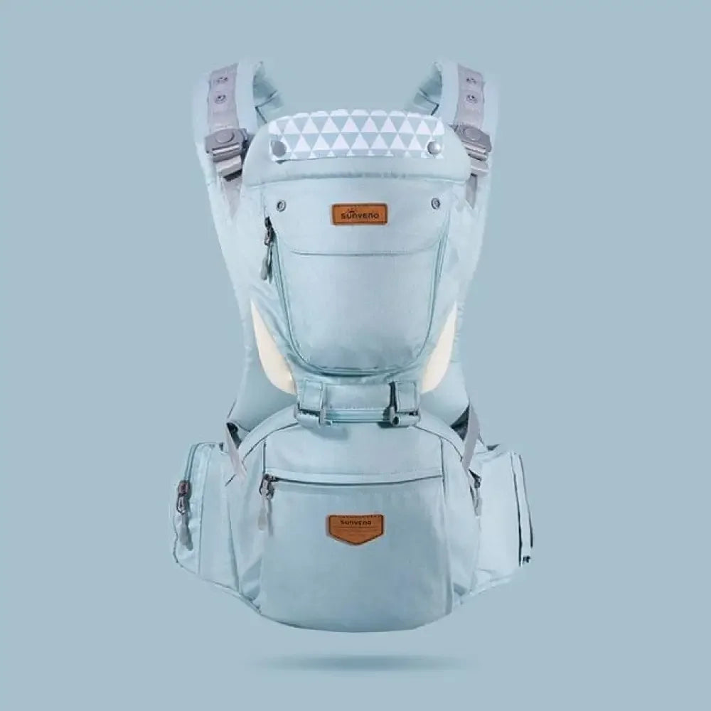 Ergonomic Hip seat Baby Carrier - Baby Blue