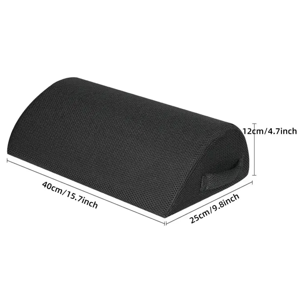 Ergonomic Memory Foam Footrest & Leg Lift Pillow | Office, Gaming & Home Comfort - 