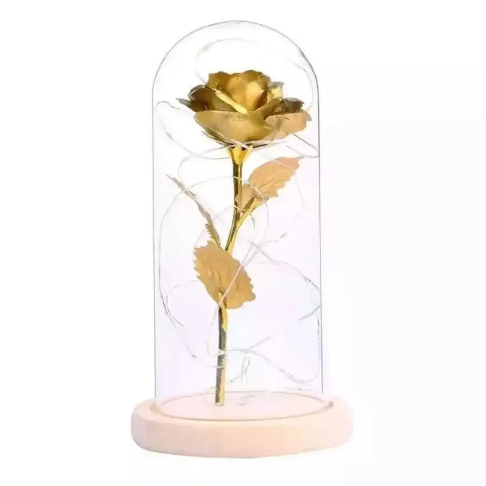 Eternal Kiss Rose - Gold w/ Gold Foil