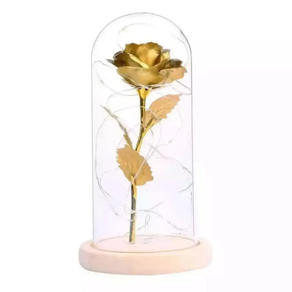 Eternal Kiss Rose - Gold w/ Gold Foil