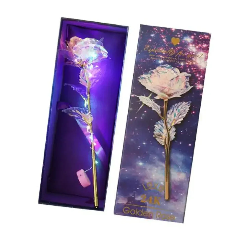 Eternal Kiss Rose - Iridescent Single Rose