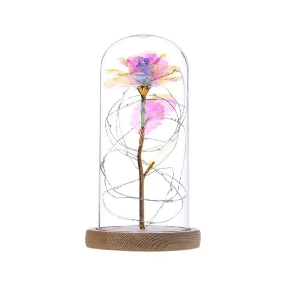 Eternal Kiss Rose - Iridescent w/ Gold Foil