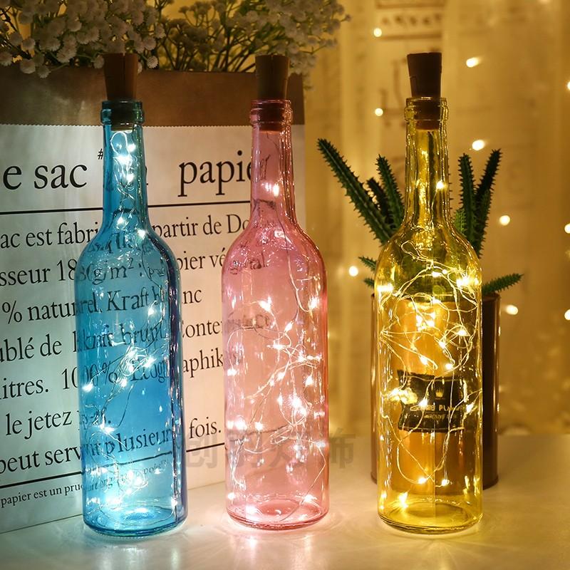 Fairy Wine Bottle Cork String Twinkle Lights