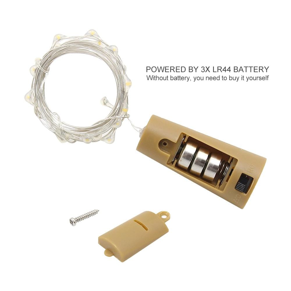 Fairy Wine Bottle Cork String Twinkle Lights