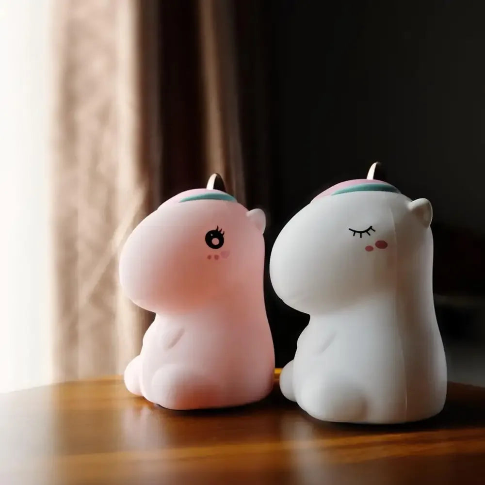 Fantasy Unicorn Lamp - White