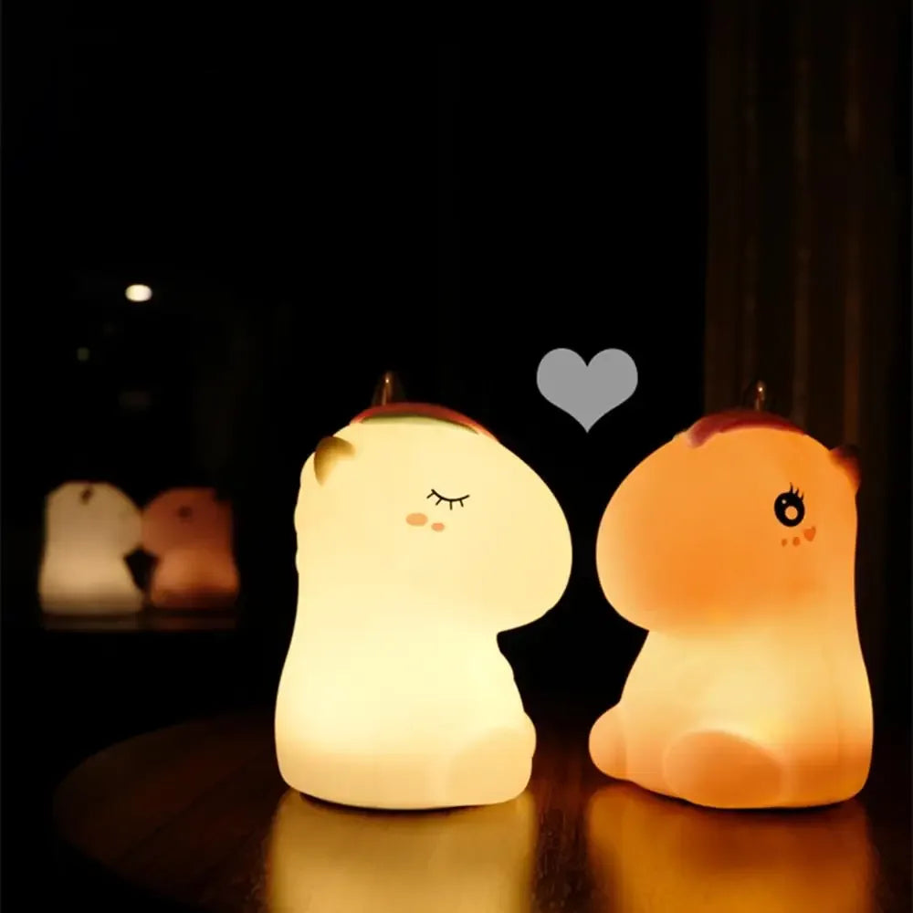 Fantasy Unicorn Lamp - White