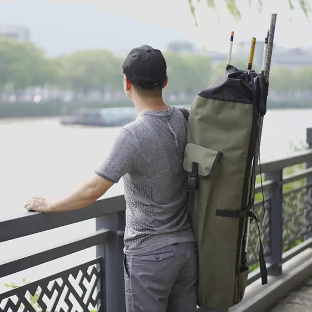 Fishing Rod Bag - Khaki Green
