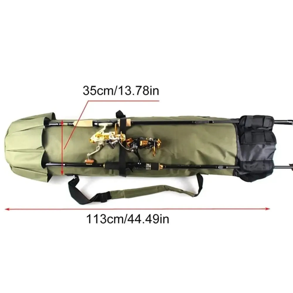 Fishing Rod Bag - Khaki Green