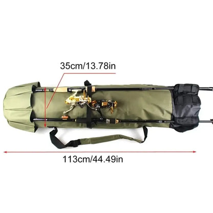 Fishing Rod Bag - Khaki Green