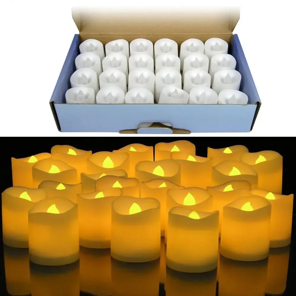 Flameless Votive Love Candles - 
