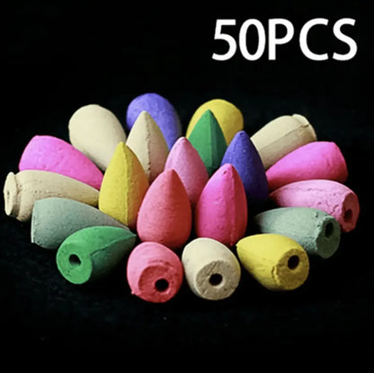 Flaming Incense Dragon Burner - 50PCS Incense