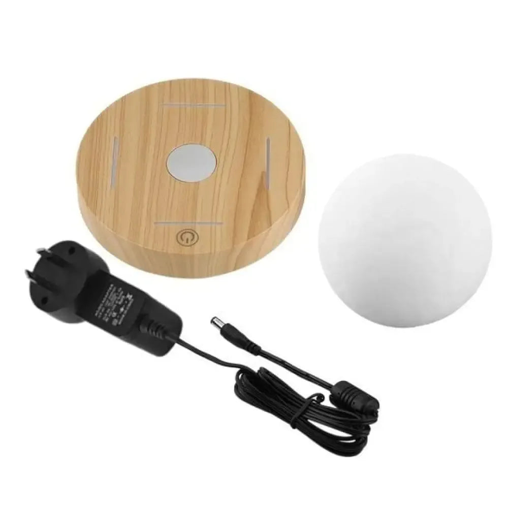 Floating Moon Lamp - Light Wood / US Plug
