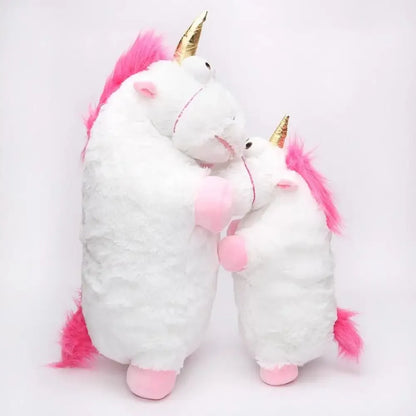 Fluffy & Cuddly Unicorn Plush - Super Soft Stuffed Animal for All Ages - Keychain