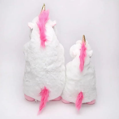 Fluffy & Cuddly Unicorn Plush - Super Soft Stuffed Animal for All Ages - Keychain