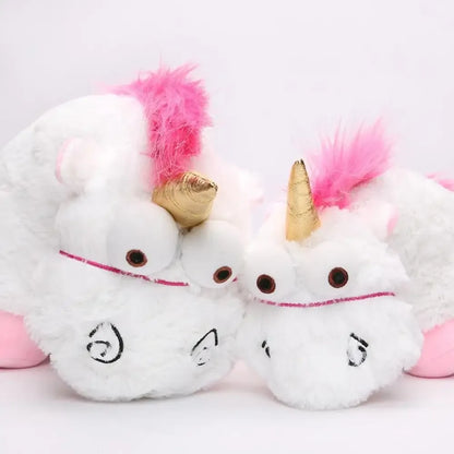 Fluffy & Cuddly Unicorn Plush - Super Soft Stuffed Animal for All Ages - Keychain