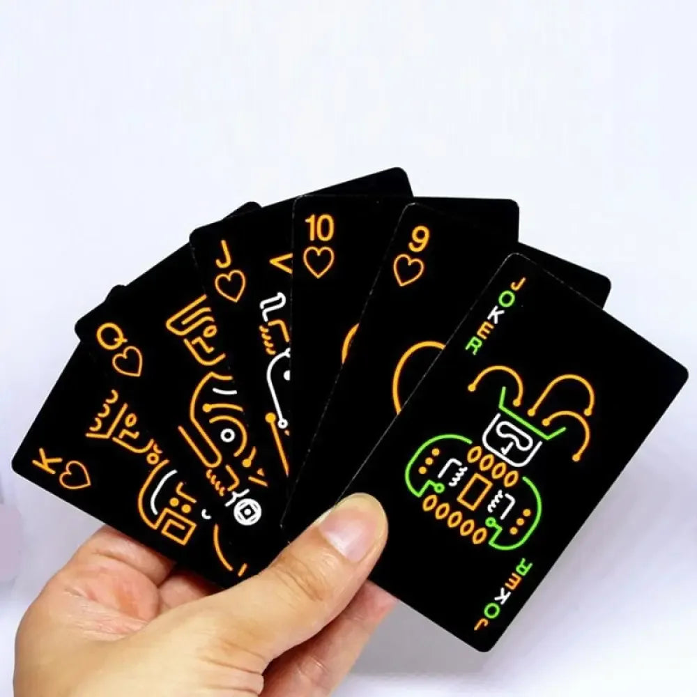Fluorescent Glow Playing Cards - 