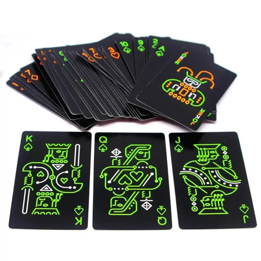 Fluorescent Glow Playing Cards - 