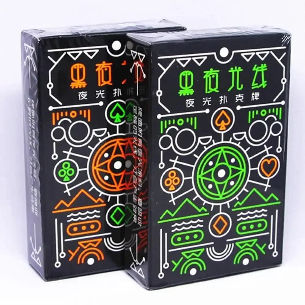 Fluorescent Glow Playing Cards - 