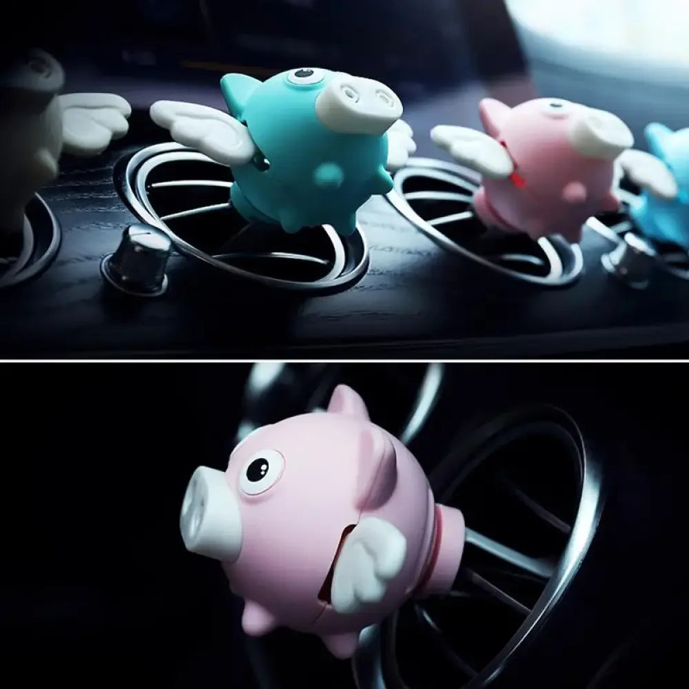 Flying Pig Freshener - Blue