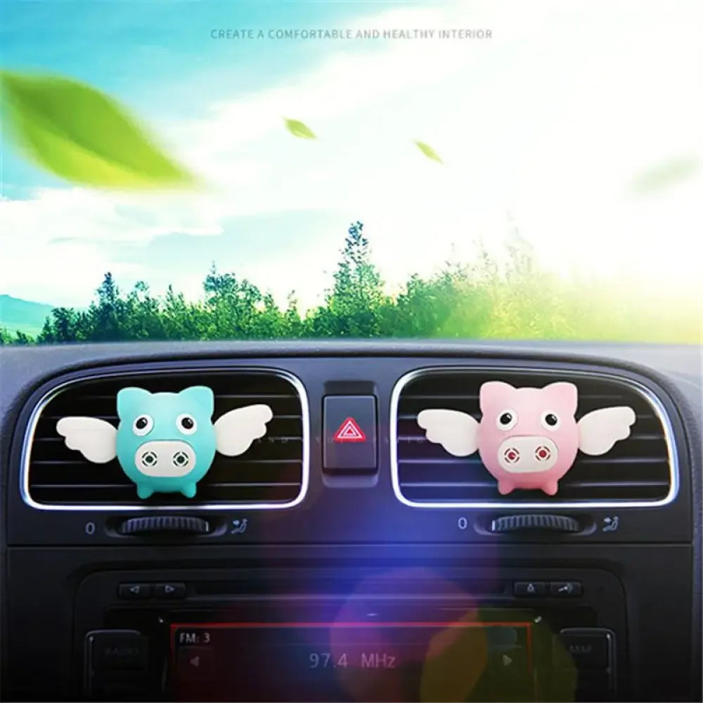 Flying Pig Freshener - Blue