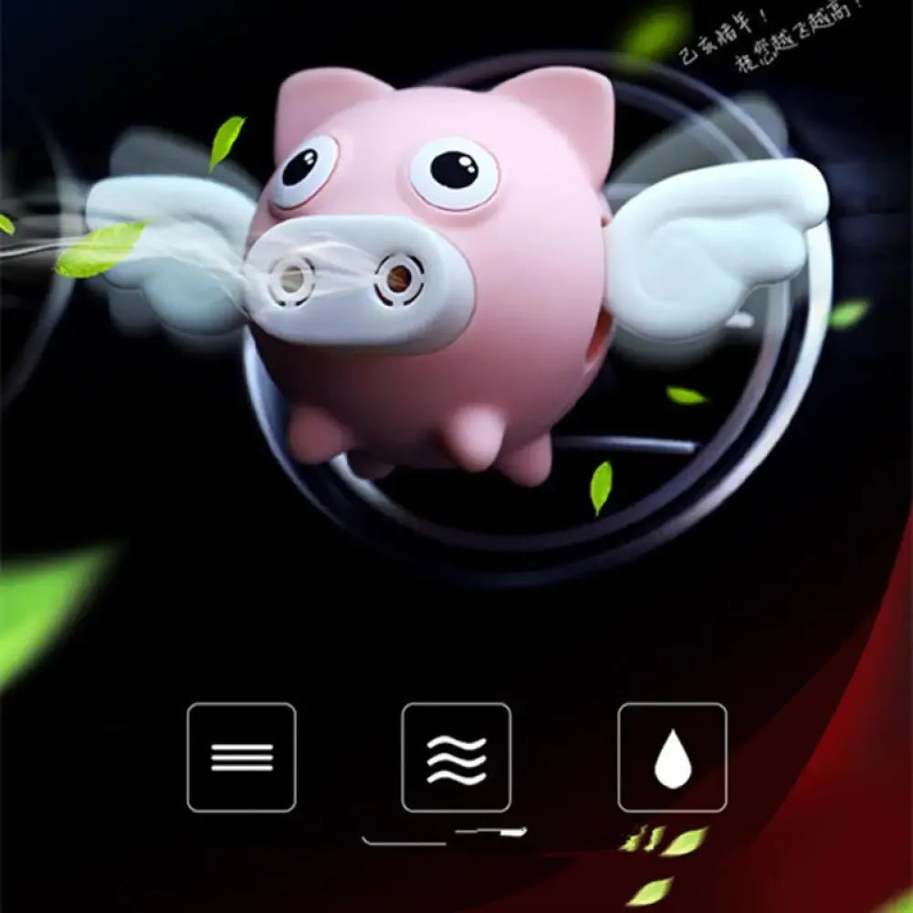 Flying Pig Freshener - Blue