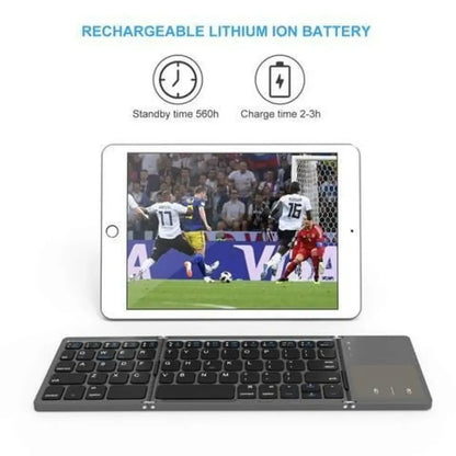 Foldable Bluetooth USB Charging Keyboard - 