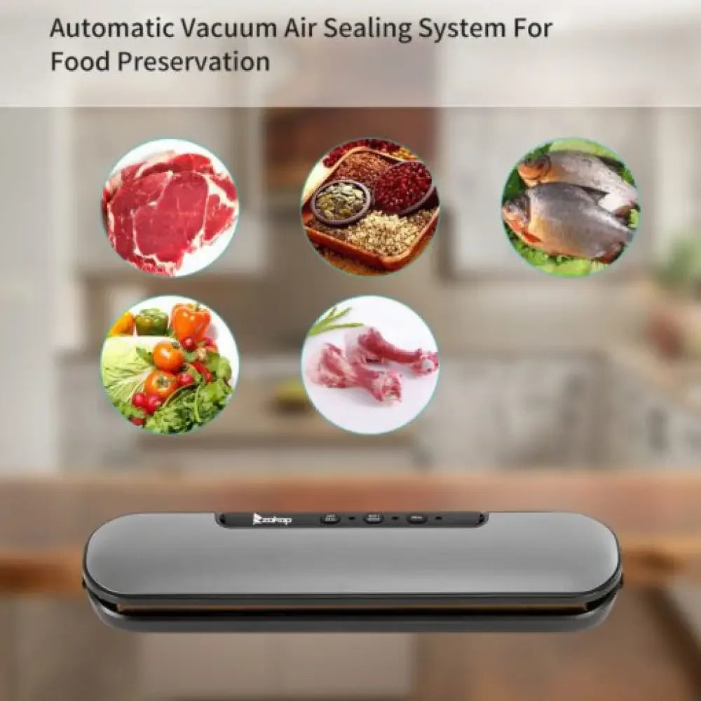 Food Vacuum Sealer Electric Best Portable Food Saver Packing Machine - 