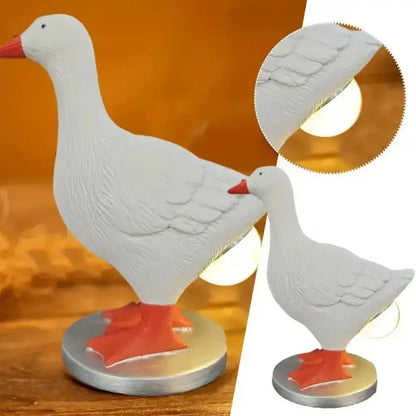Funny Simulated Animal Chick Night Light Decorative LED Table Lamp for Easter & Home Decor - Hen