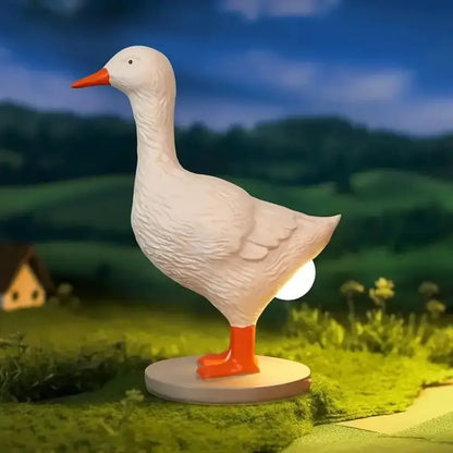 Funny Simulated Animal Chick Night Light Decorative LED Table Lamp for Easter & Home Decor - Duck