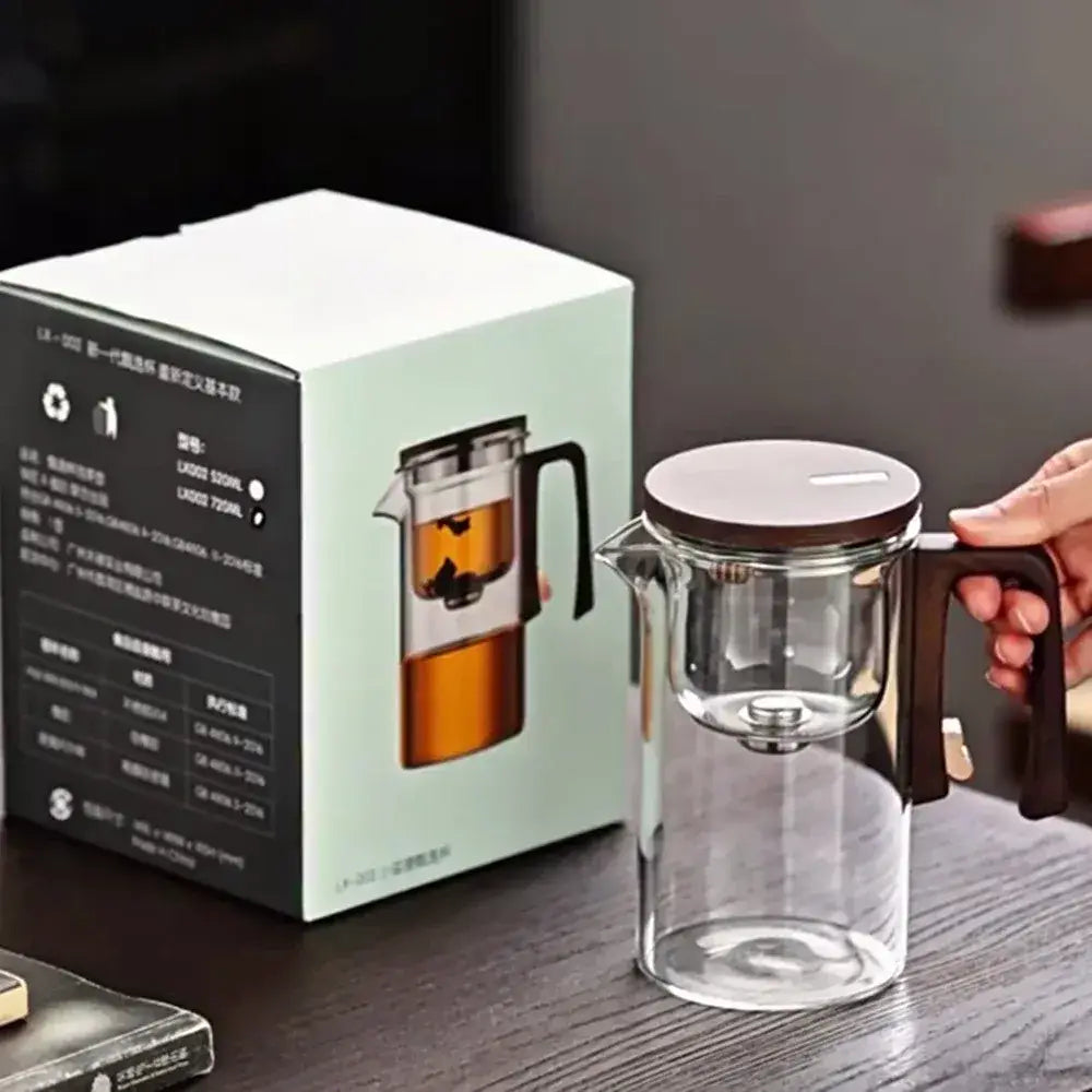 Glass Teapot Kettle Infuser with Magnetic Switch