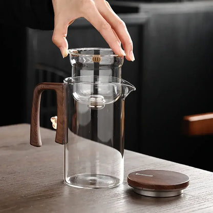 Glass Teapot Kettle Infuser with Magnetic Switch - 500ML