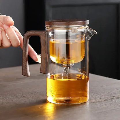 Glass Teapot Kettle Infuser with Magnetic Switch