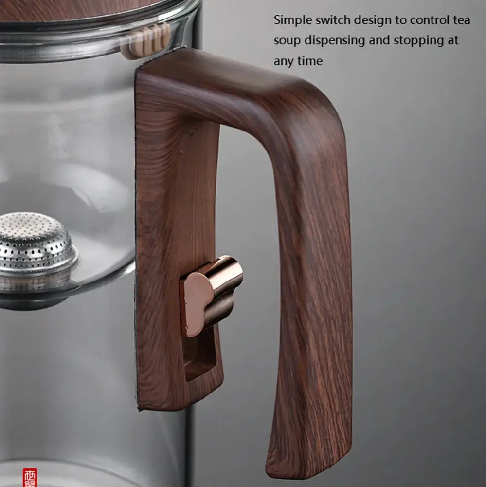 Glass Teapot Kettle Infuser with Magnetic Switch